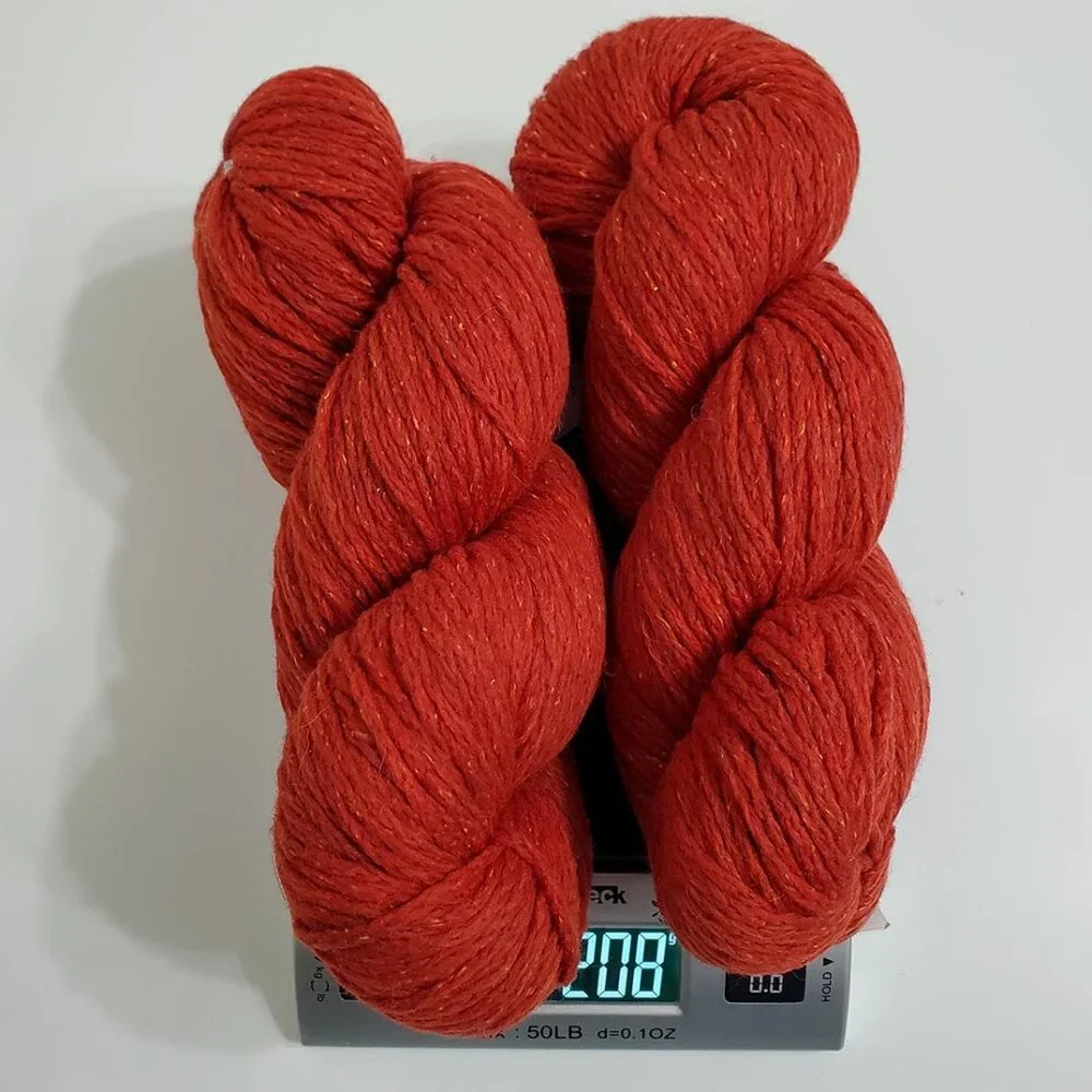 Kenzington By Hikoo Yarn Lot Of 2 Skeins Merino Wool Blend 1005 Bayberry 200g
